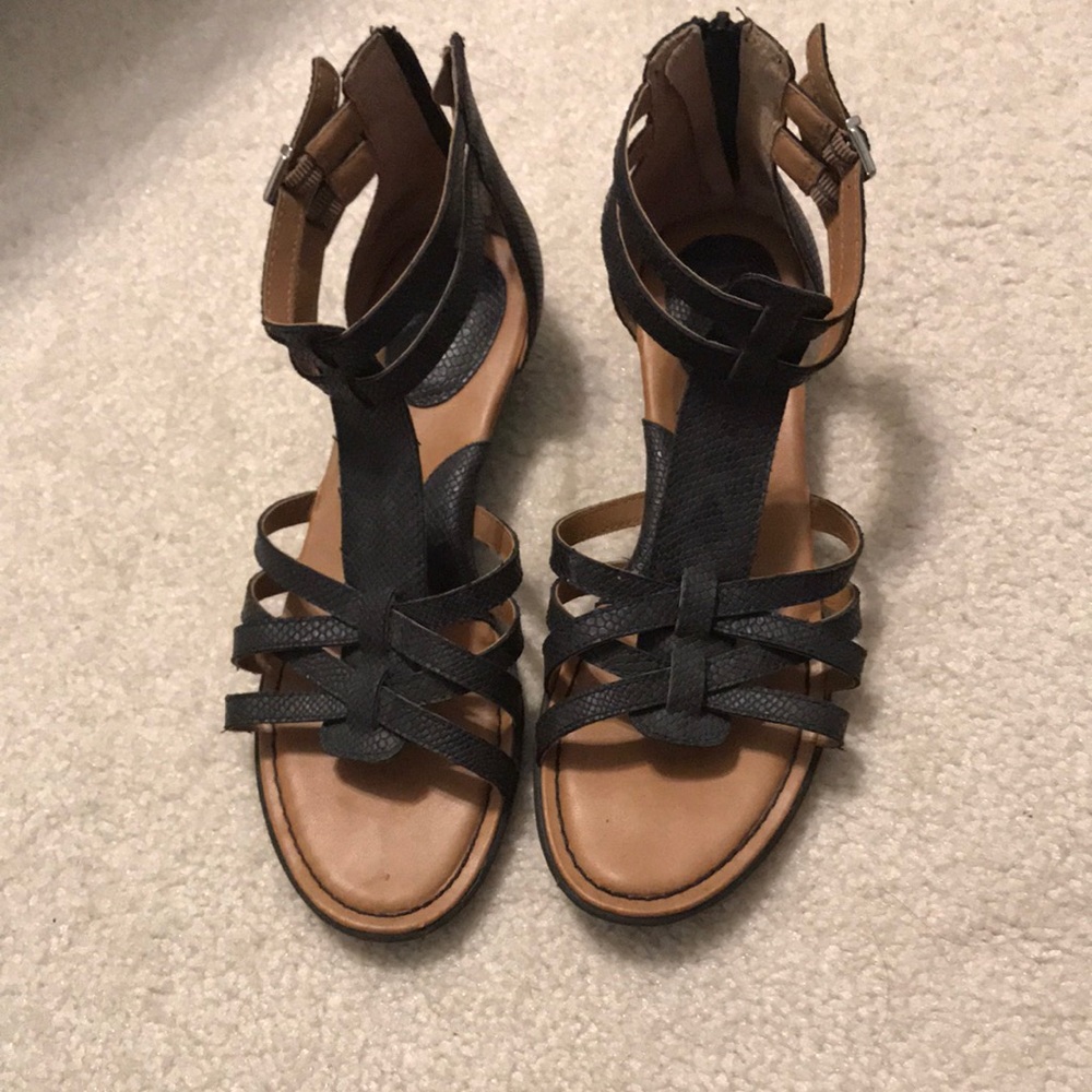 Black Dress Sandals